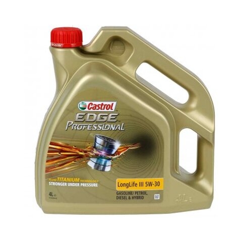 Motorový olej Castrol EDGE Professional LongLife III 5W 30 4 l