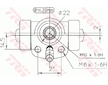 Válec kolové brzdy TRW BWA108