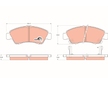 Sada brzdových destiček, kotoučová brzda TRW GDB1164