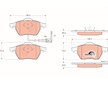 Sada brzdových destiček, kotoučová brzda TRW GDB1403