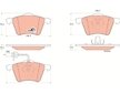 Sada brzdových destiček, kotoučová brzda TRW GDB1538