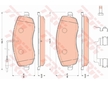 Sada brzdových destiček, kotoučová brzda TRW GDB1820