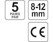 Chrániče sluchu 22db (5 párů)