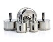 Diamantové vykružovací korunky, sada 10ks, 6-68mm, galvanizované MAR-POL