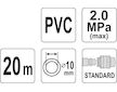 Hadice vzduchová PVC 10mm, 20m