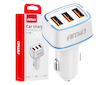 Nabíječka do auta 3x USB-A 30W 12/24V AMiO-03889