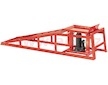 nájezdová rampa s hydraulickým zvedákem Q-TECH (max. nosnost: 1,5 t, auto / ATV / UTV)