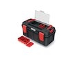 Plastový kufr, box na nářadí KXSA5530F X-BLOCK SOLID TOOLBOX ALU LOG KISTENBERG