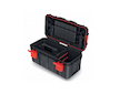 Plastový kufr, box na nářadí KXSA5530F X-BLOCK SOLID TOOLBOX ALU LOG KISTENBERG