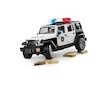 Policejní Jeep Wrangler Rubicon + policista a maják 02526 BRUDER
