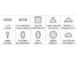 Sada pilníků jehlových diamantových 4 x 160 mm 10 ks 50 mm