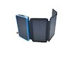 Solární powerbanka 25000mAh, čtyři solární panely a LED svítilna BASS