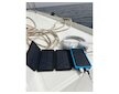 Solární powerbanka 25000mAh, čtyři solární panely a LED svítilna BASS