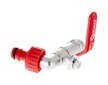 Ventil zahradní, vstup 1/2", výstup 3/4" + konektor pro rychlospojku - GEKO