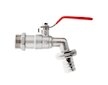 Ventil zahradní, vstup 3/4", výstup 3/4" + hadičník 3/4" - GEKO