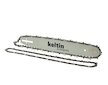 Vodící lišta pro řetězové pily a 2 řetězy 15" 0,325" 1,5mm 64z KELTIN