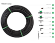 Zavlažovací sada, kapací hadice Water Flow Drip ø16mm 100m, 182ks příslušenství BRADAS