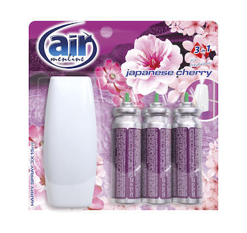 Air Menline sprej osvěžovač 3x15ml Japanese Cherry komplet