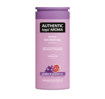 Authentic toya aroma  sprchový gel 400ml Grapes&grapefruit