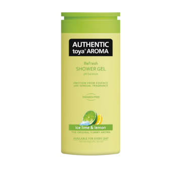 Authentic toya aroma sprchový gel 400ml Ice lime&lemon