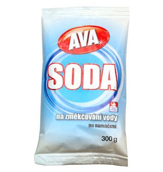 AVA Soda krystalická 300g Hlubna na změkčování vody