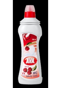 AVA tekutý čistič WC 750ml  Cherry