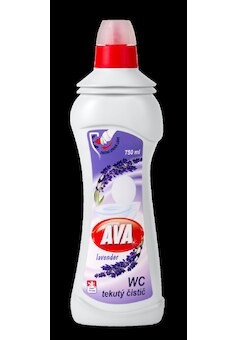 AVA tekutý čistič WC 750ml Levandule