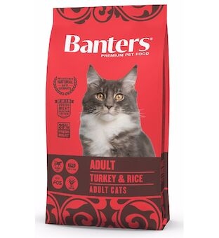 Banters Cat Adult Turkey & Rice 8 kg