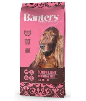 Banters Senior Light Chicken & Rice 15 kg