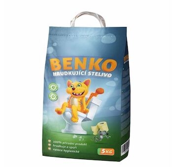 Benko stelivo hrudkující 5 kg 