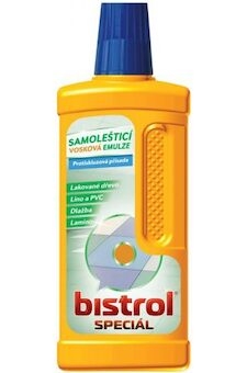 Bistrol Speciál leštěnka na podlahu 500ml Lakované dřevo, Lino a PVC, Dlažba, Lamino