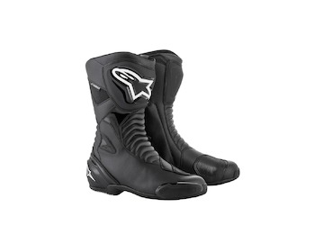 boty SMX-S WATERPROOF, ALPINESTARS (černé, vel. 37)