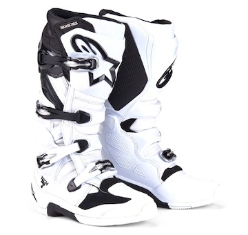 boty TECH 7, ALPINESTARS (bílá/černá, vel. 44,5)