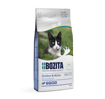 Bozita Cat Outdoor & Active Elk (los) 10 kg