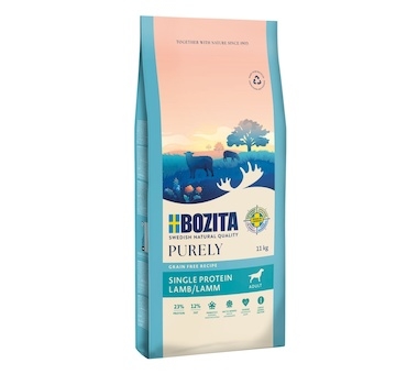 Bozita Purely Dog Adult Lamb GF 11 kg