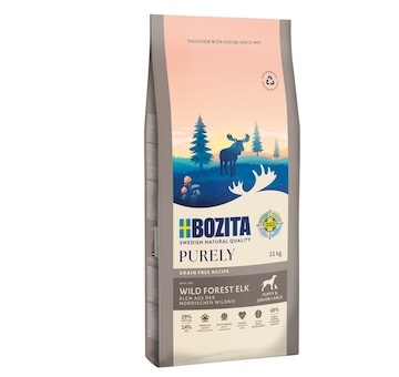 Bozita Purely Dog Puppy & Junior Large Elk GF 11 kg