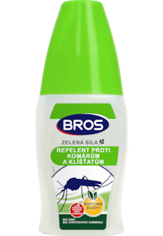 Bros zelená síla repelent proti komárům a klíšťatům 50ml