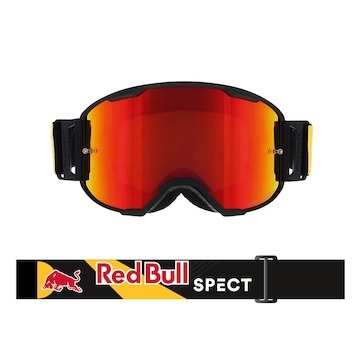 brýle STRIVE, RedBull Spect (černé mátné, plexi červené zrcadlové)