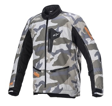 bunda VENTURE XT, ALPINESTARS (maskáčová/oranžová fluo, vel. 2XL)