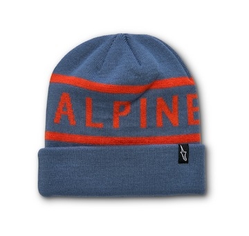 čepice WORDY CUFF BEANIE, ALPINESTARS (modrá/červená)