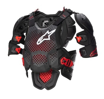 chránič těla A-10 2, ALPINESTARS (černá antracit/červená, vel. XL/2XL)