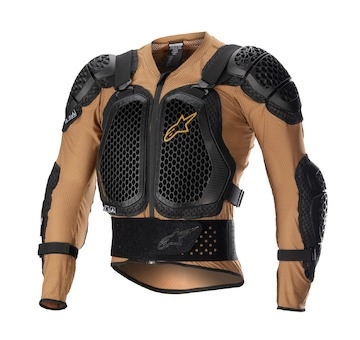 chránič těla BIONIC ACTION 2, ALPINESTARS (hnědá/černá, vel. 2XL)