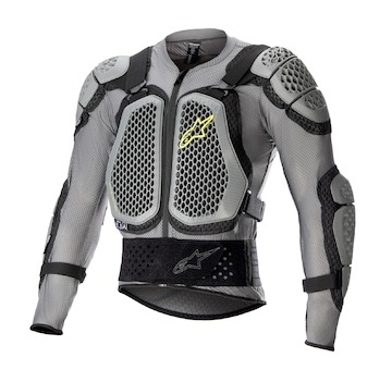 chránič těla BIONIC ACTION 2, ALPINESTARS (šedá/černá/žlutá fluo, vel. 2XL)