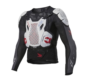 chránič těla BIONIC PLUS 2 HONDA kolekce, ALPINESTARS (bílá/modrá/červená/černá, vel. 2XL)