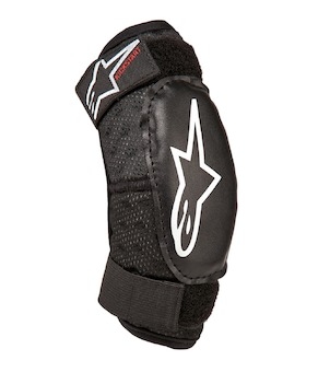 chrániče loktů BIONIC KICKSTART, ALPINESTARS, dětské (černá/červená, vel. 4/6 let)