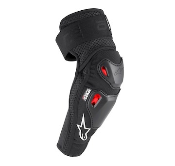 chrániče loktů BIONIC PRO PLASMA, ALPINESTARS (černá/červená/bílá, vel. S/M)