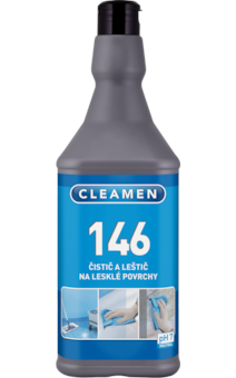 CLEAMEN 146 čistič a leštič na lesklé povrchy 1l