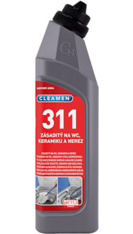 CLEAMEN 311 WC 750ml, zásaditý na WC, keramiku a nerez