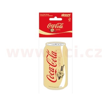 Coca-Cola závěsná vůně, vůně Coca Cola Vanilla - plechovka