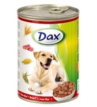 Dax Dog kousky hovězí, konzerva 415 g